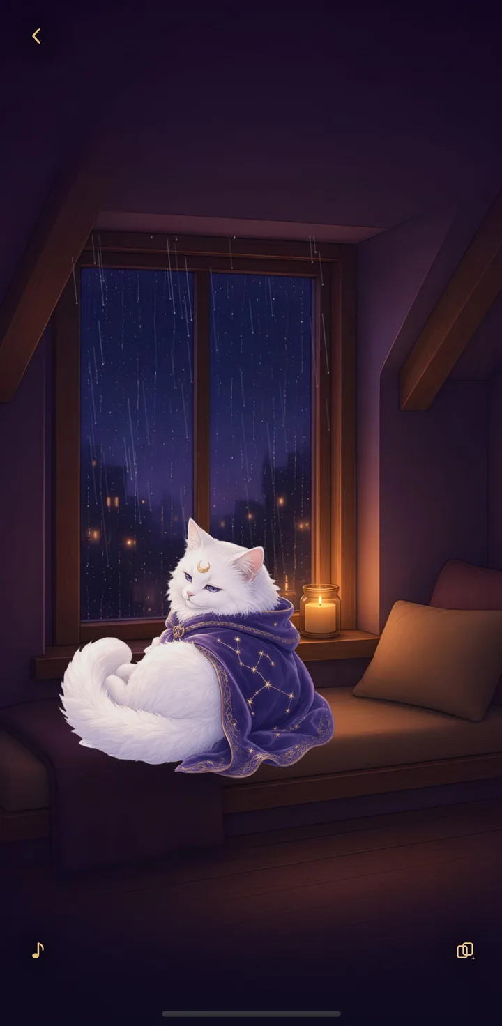 陪我坐坐——雨夜