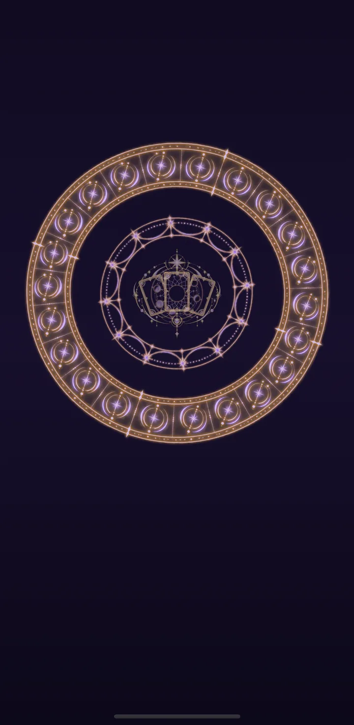 Casting — the rings light up