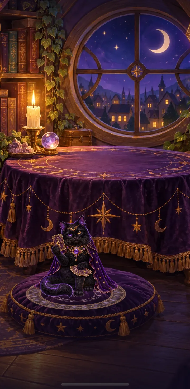 施法——猫站进场景